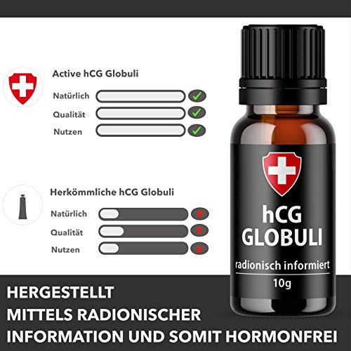 Globuli Active Swiss HCG C30 für Stoffwechselkur (hCG Diät)