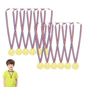 Goldmedaillen Jiahuade 12pcs Gewinner Medaillen Gold, Kinder
