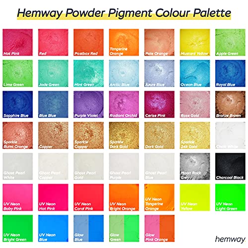 Goldpulver Hemway, Metallic-Schein-24K Gold-Puder-Pigment 50g