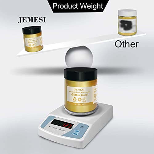 Goldpulver JEMESI 50g Epoxidharz Farbe, Metallic Farbe Resin