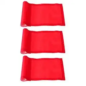 Golffahne Perfeclan 3 Golf Flag Fahne Flagge Putter Traine, rot