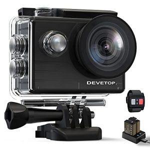 günstige Action-Cam DEVETOP Glory60, Ultra HD Sportskamera