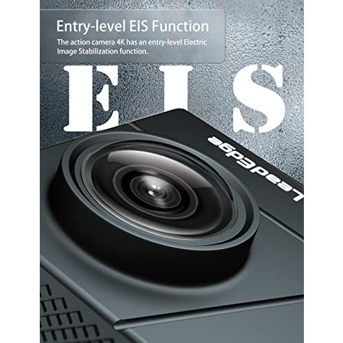 günstige Action-Cam LeadEdge Action Cam 4K/30FPS 20MP EIS