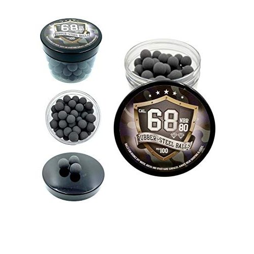Die beste gummigeschosse ssr 100 x premium hard mix rubber steel balls Bestsleller kaufen