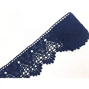 Häkelspitze Little lane lace Spitze, Muster: europäische Krone
