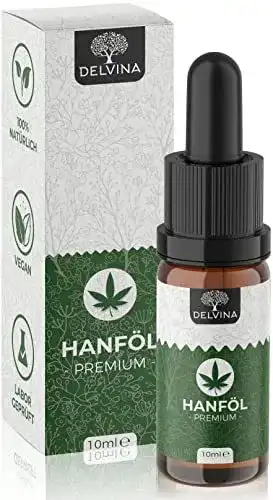 Hanföl-Tropfen DELVINA Hanföl Tropfen 10ml