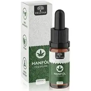 Hanföl-Tropfen DELVINA Hanföl Tropfen 10ml
