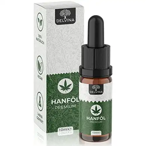 Hanföl-Tropfen DELVINA Hanföl Tropfen 10ml