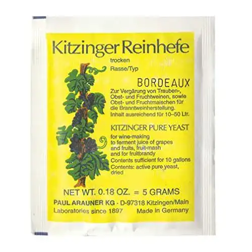 Die beste Hefenährsalz AlcoFermBrew WEINHEFE BORDEAUX Arauner 2026 Test Bestseller Hefenährsalz AlcoFermBrew WEINHEFE BORDEAUX Arauner