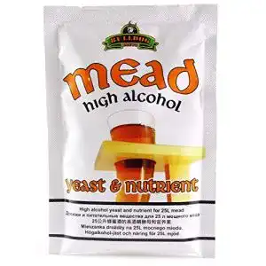 Hefenährsalz Bulldog Trocken Methefe + 28g/25L Honigwein Hefe
