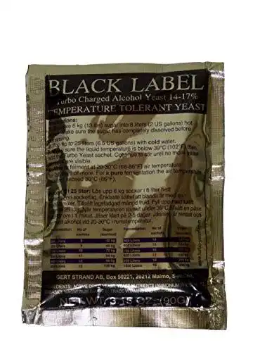 Hefenährsalz Prestige Turbohefe Black Label 14% reintönig