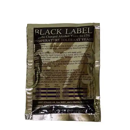 Hefenährsalz Prestige Turbohefe Black Label 14% reintönig