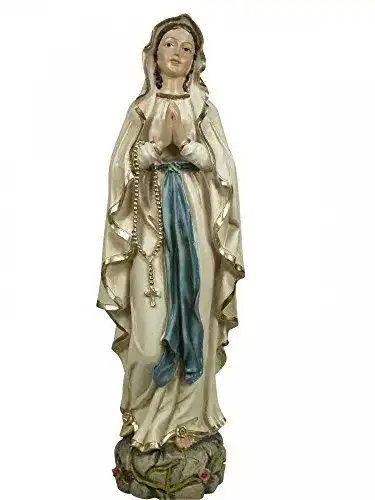 Heiligenfigur Motivationsgeschenke Lourdes Madonna Marienfigur