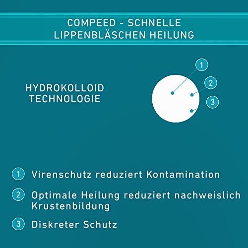 Herpes-Mittel Compeed Herpesbläschen Patch 2x15er Pack