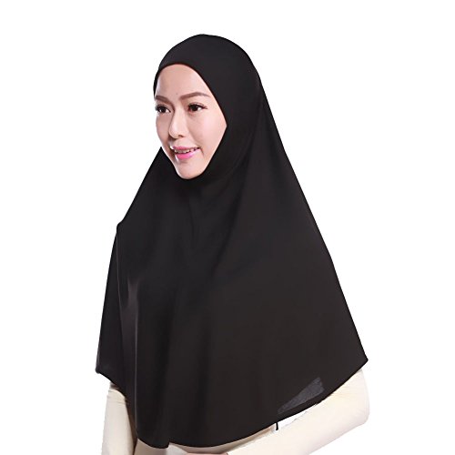 Die beste hijab brightup frauen lady muslim islamischen hanfstoff Bestsleller kaufen