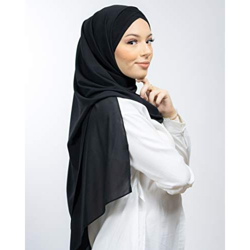 Hijab Lamis Hijab, Fertiger Schal Kopftuch zum Überziehen