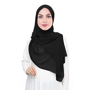 Hijab Lina & Lily Damen Muslim Premium Chiffon Kopftuch