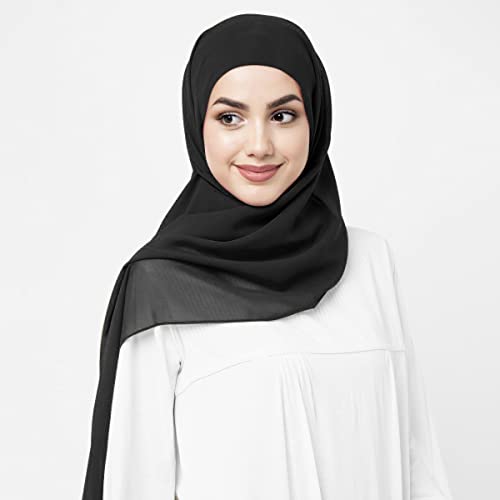 Hijab PHOGARY Kopftuch Damen aus weichem Chiffon