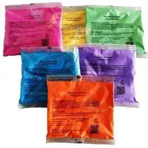 Holi-Farben Pabo Holi Gulal Pulver Holi Pulver 5er Set