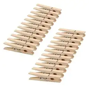 Holzklammern