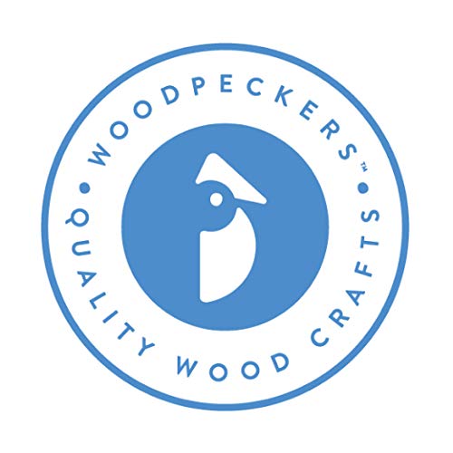 Holzspule Woodpeckers, unlackiert, 2,8 x 2,2 cm