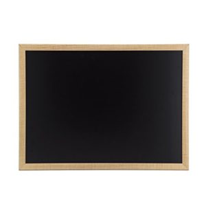 Wooden Blackboard U Brands Chalkboard, 17 x 23 inches, birch wood frame