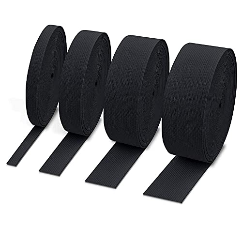 Die beste hosengummi sinzau gummiband 4 stueck elastisch band schwarz Bestsleller kaufen