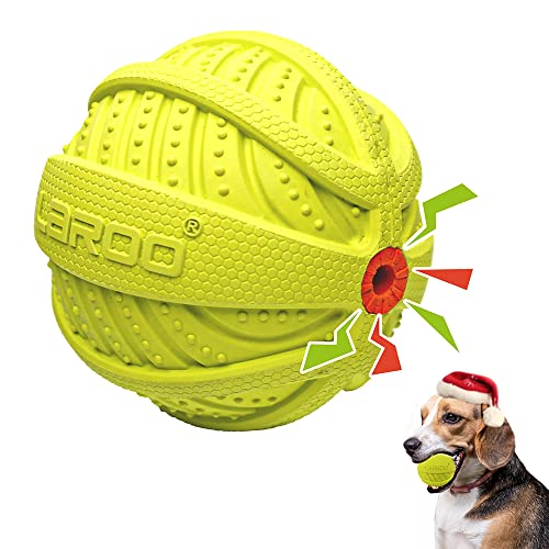 Die beste hundeball laroo hundespielzeug squeaker naturkautschuk Bestsleller kaufen