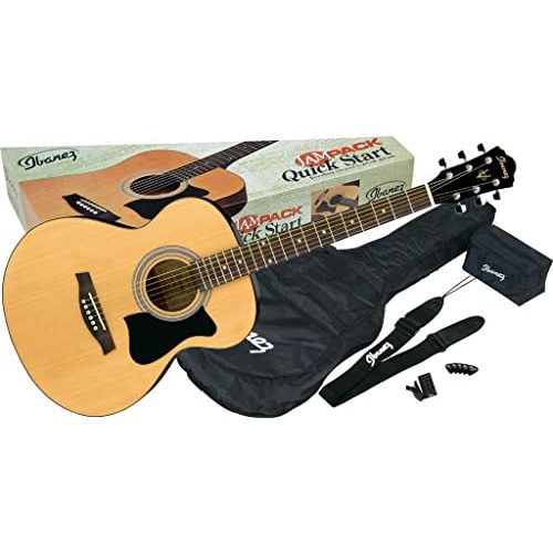 Die beste ibanez gitarre ibanez jam pack vc50njp nt acoustic guitar starter Bestsleller kaufen