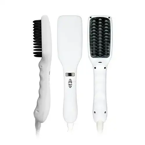 Ikoo-Bürste ikoo, Glättungsbürste e-styler, platinum white