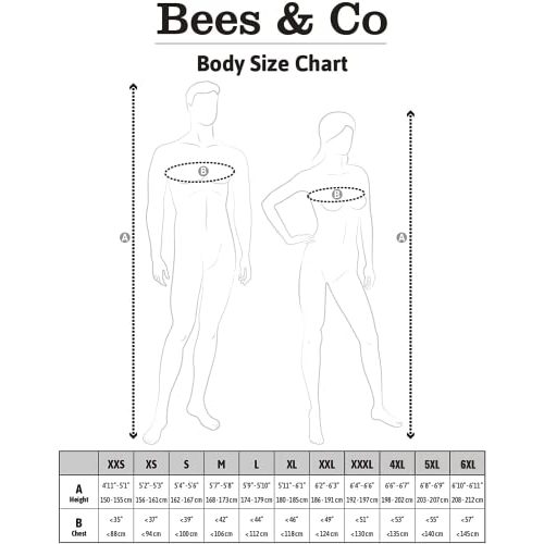 Imkeranzug Bees & Co U74 aus natürlicher Baumwolle