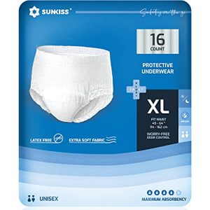 Inkontinenzhosen Männer SUNKISS TrustPlus, Größe XL, 16 Stück