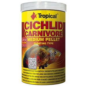 Insektenmehl Tropical Cichlid Carnivore Medium Pellet, 1 l