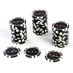 Jetons Nexos 50 Poker-Chips Laser-Chips Metallkern 12g