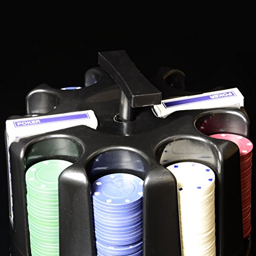 Jetons Nexos Pokerset mit 200 farbigen Pokerchips Kunststoff