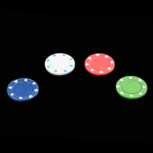 Jetons Nexos Pokerset mit 200 farbigen Pokerchips Kunststoff