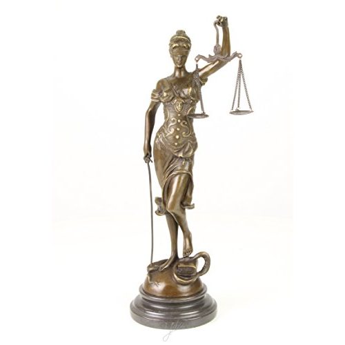 Die beste justitia statue decoratie bronzefigur skulptur justitia mit waage Bestsleller kaufen
