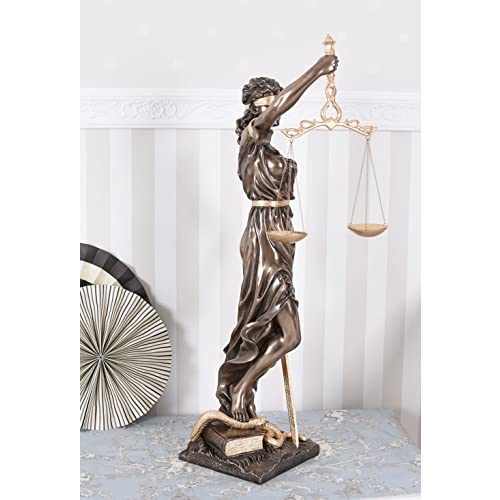 Justitia-Statue PALAZZO INT Justitia Figur Göttin der Gerechtigkeit