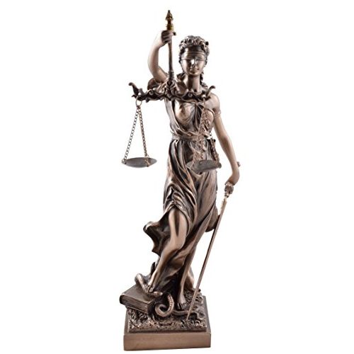 Die beste justitia statue veronese 708 1832 justitia figur bronziert Bestsleller kaufen