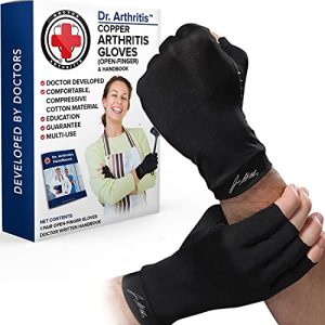 Kompressionshandschuhe Dr. Arthritis Handschuhe mit Kupfer