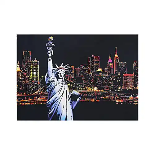 Kratzbilder Koogel, 16 Blatt 200 x 140 mm Scratch Paiting Paper