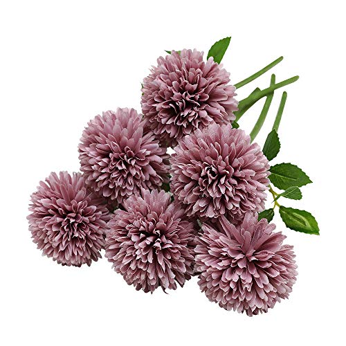 Kunstblumen Tifuly Künstliche Hortensie Blumen, 11 Zoll Seide