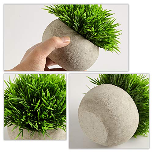 Kunstpflanzen PRIMAISON Artificial Green Grass, Set of 3