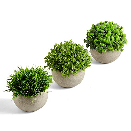 Kunstpflanzen PRIMAISON Artificial Green Grass, Set of 3