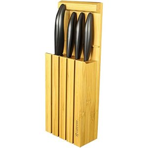 Kyocera-Messerset KYOCERA Bamboo Block mit 4 GEN Black