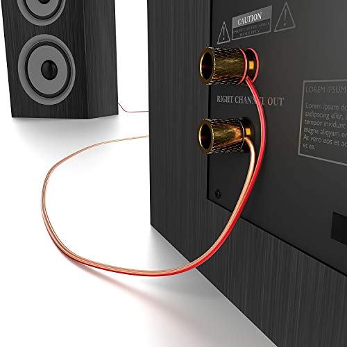 Lautsprecherkabel 4 mm² KabelDirekt, aus reinem Kupfer 15m