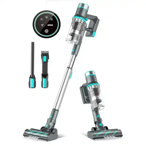 Leichter Staubsauger Belife Akku Staubsauger, 25Kpa, LED-Anzeige