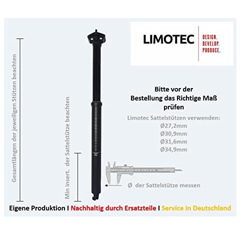 Limotec-Sattelstütze LIMOTEC DESIGN DEVELOP PRODUCE A1M