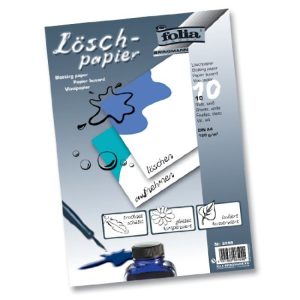 Löschpapier folia 8599 120g/qm, DIN A4, 10 Blatt