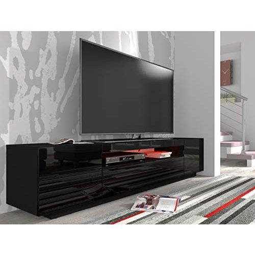 Lowboard BIM Furniture 200 cm TV Schrank Solo, mit LED
